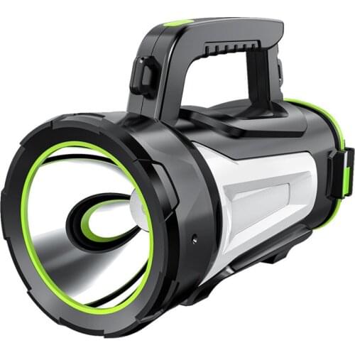 New Portable Led Searchlight Rechargeable Outdoor Waterproof Camping Camping Light Multifunctional Power Torch