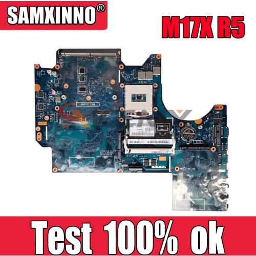 Original Laptop motherboard For DELL Alienware M17X R5 SR17D Mainboard CN-02XJJ7 02XJJ7 VAS00 LA-9331P