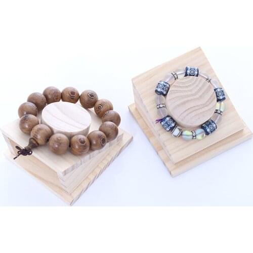 New Bracelet Chain Jewelry Display Stand Home Organization Hard Wooden