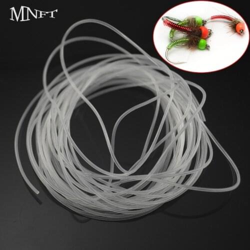 MNFT 1/32" X 5m Clear Soft Tubes Hareline Hollow Fly Tying Tubing Midge