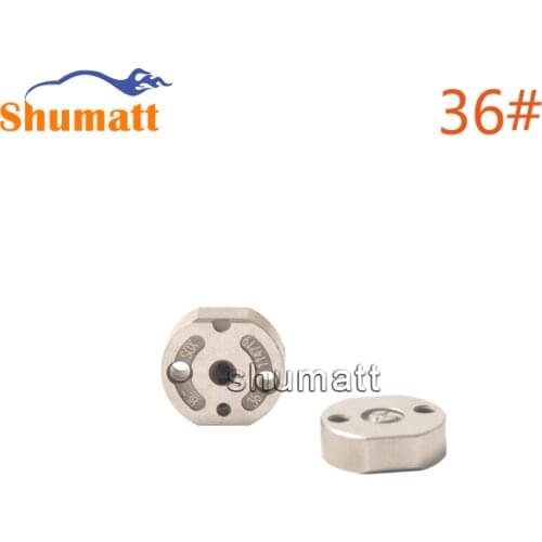 SHUMAT for DEN-S0 Diesel Control Valve 36# Flow Orifice Plate Applicable for Common Rail Fuel injectors 095000-6790 095000-6791