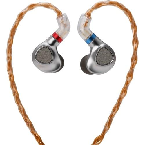 TINHiFi P2 High resolution Planar In Ear Earphone Metal Monitor Headset With 2.5mm Balanced/4.4mm Balanced/3.5mm SE 3 Kinds Plug