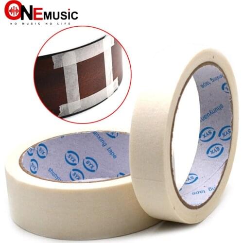 Guitar EQ Installing Protective Masking Tape Acoustic Guitar Bass Fingerboard Paper Frets Polishing Repair Luthier Tools