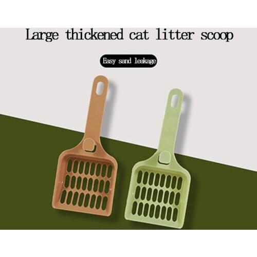 Cat Litter Scoop Pooper Scoopers Tool Pets Litter Leaks Sand Shovel Plastic Cats Litter Basin Shit Cleanning Cat Accessories