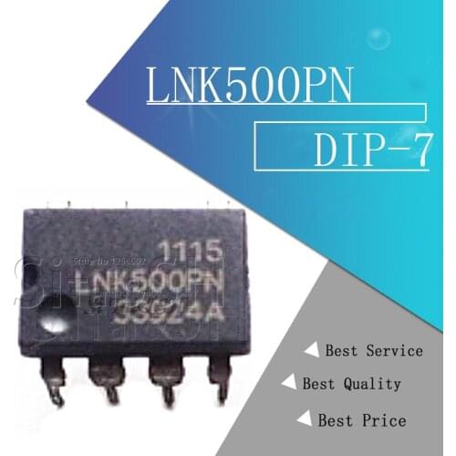 10pcs LNK500PN DIP LNK500 DIP-7 LNK500P DIP7 500PN