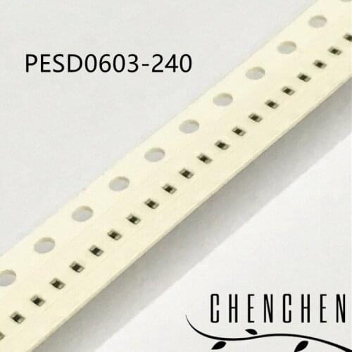 100pcs/lot PESD0603-240 24V 0.25PF 1608 0603 100% New