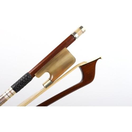 4/4 Cello Bow Brazil wood Bow Ox horn Frog High-grade Performance #017