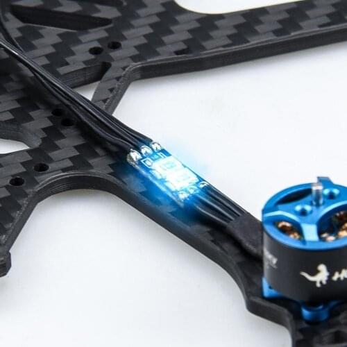 4PCS HGLRC C232B 2-6S Frame Arm LED Light Board Red/Green/Blue/Yellow for Brushless ESC FPV Racing Drone Quadcopter DIY RC Parts