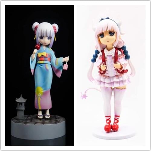 Anime Miss Kobayashis Dragon Maid Kanna Kamui Anime Action Figure PVC Collectible Model Toy