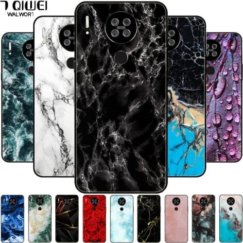For Blackview A80s Case Print Marble Soft Silicone TPU Phone Cases for Blackview A80 A70 Back Cover Funda for BlackviewA80 A 80s