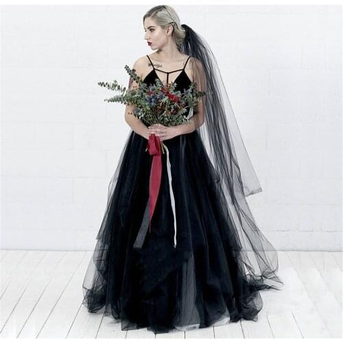 2 Layers Long Cathedral Black Bridal Wedding Veils With Comb Tulle Veil For Brides Velos de Novia Largos Voile de Mariage Longue