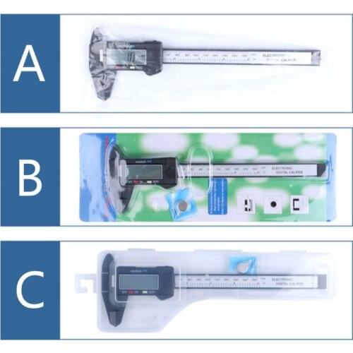 0-150mm Electronic Digital Vernier Caliper Carbon Fiber Vernier Caliper Gauge Micrometer Hand Measuring Tool Hand Tool