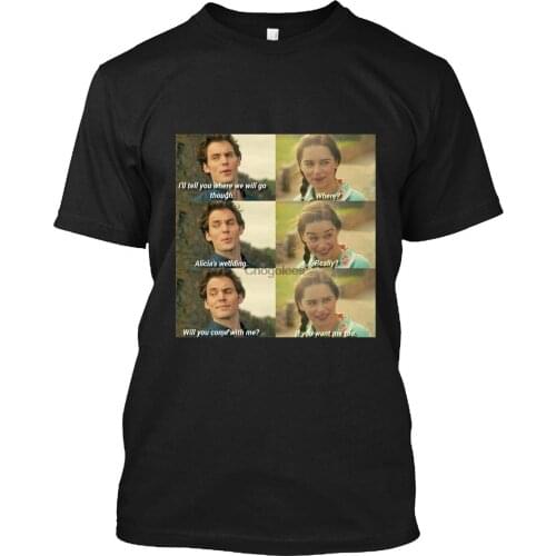 Me Before You Emilia Louisa Clark Calrke Sam Calflin William Traynor 2016 Romantic Film Tee T-Shirt for Men Women