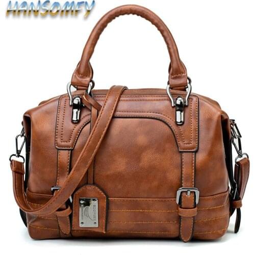 Коричневые женские сумки HANSOMFY China At AliExpress