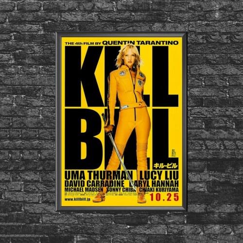 Kill Bill Vol. 1 - Action Tarantino Cinema Movie Poster Wall Painting Home Decoration (No Frame)