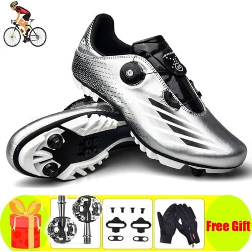 Sports Cycling Shoes Men Sapatilha Ciclismo Mtb Mountain Bike Sneakers Racing Women Bicycle Mountain Spd Bicicleta Carretera