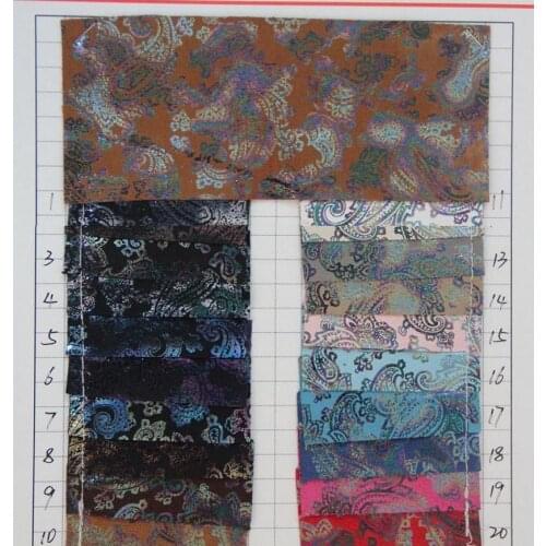 Laser Symphony holographic Flower quality synthetic Flower leather PU leather Laser Swirls decoration leather material