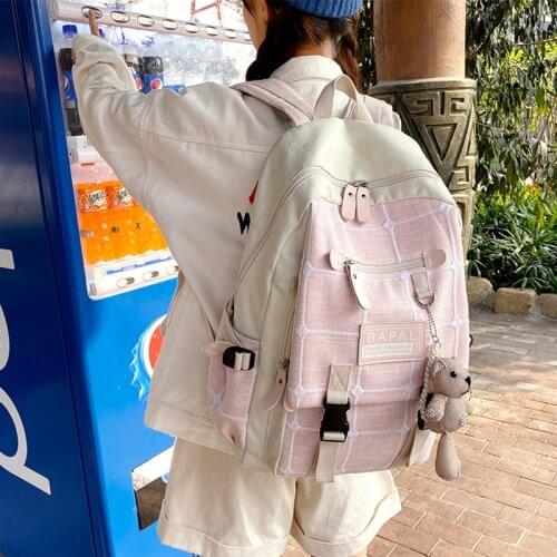 Fashion Backpack 2020 Women Laptop Bagpack Big Travel Backbag Junior High Student Bookbag School Bags For Teenagers Girls ruksak