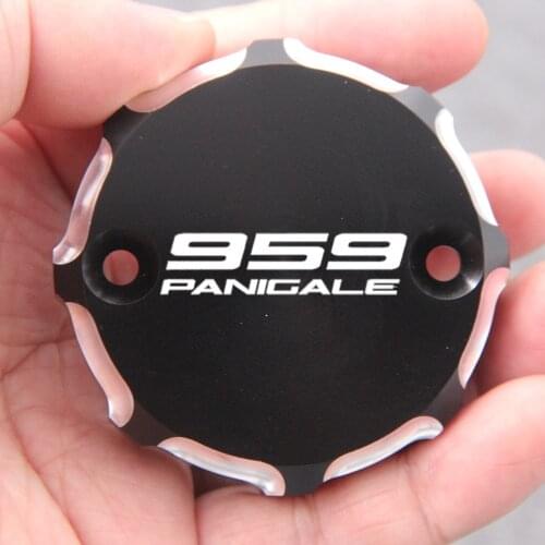 Motorcycle Front Brake Master Cylinder Fluid Reservoir Cap Cover For Ducati 959 Panigale 2016-2019