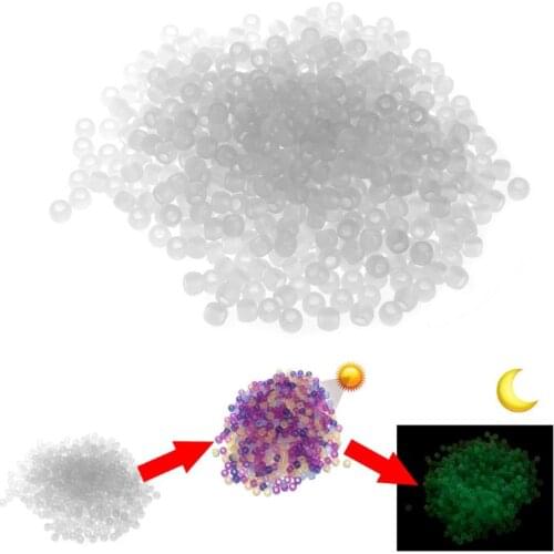 New 1000Pcs UV Beads Multi Color Changing UV Reactive Plastic Pony Beads Glows in The Dark Bracelets Earrings Jewelry Making