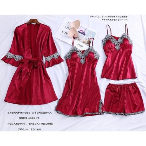 Женские шелковые пижамы OLOEY China At AliExpress