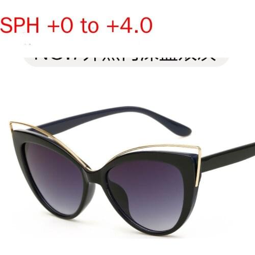 2020 New Cat Bifocal Reading Sun Glasses Women Presbyopia Fashion Hyperopia Reading Sunglasses Reading Sunglasses Diopter NX