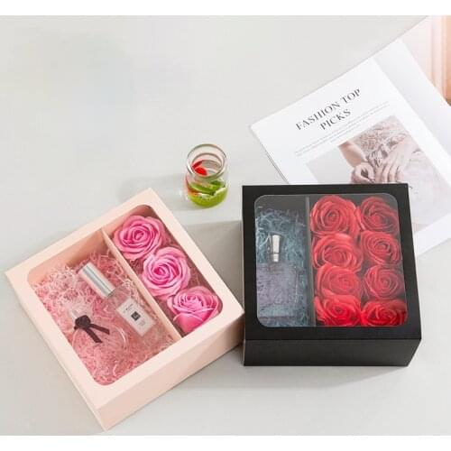 INS Creative Portable Flower Box Gift Candy Box 10pcs for Wedding & Engagement Birthday Party Mothers Day