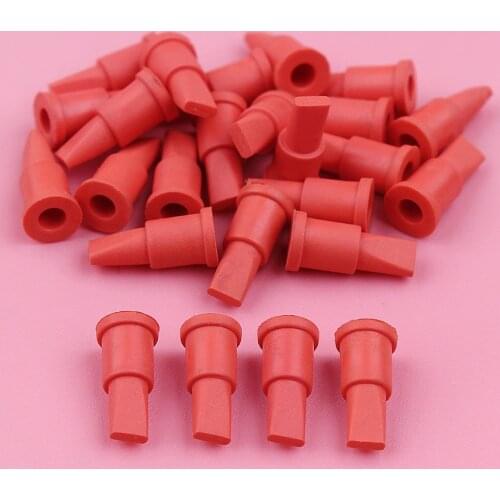 25pcs/lot Fuel Oil Tank Vent Duck Bill For Stihl MS180 MS170 018 017 MS 180 170 Chainsaw Replace Spare Tool Part