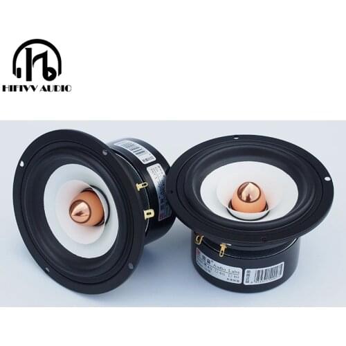 2pcs/lot Audio Labs 4 inch Full Range monitor Speaker tweeter woofer Aluminum Bullet head for DIY home amplifier syetem