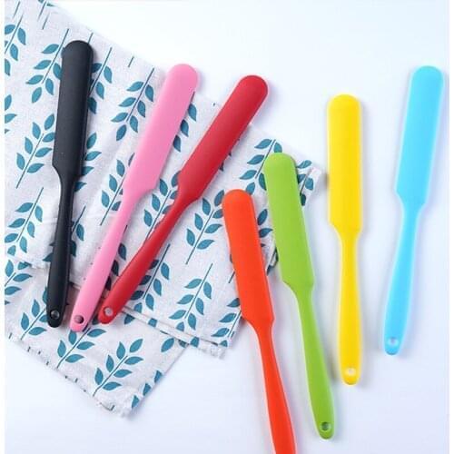 Long Silicone Spatula Butter Cake Cream Spatula Heat-Resistant Kitchen Utensils Baking Tools 25 CM