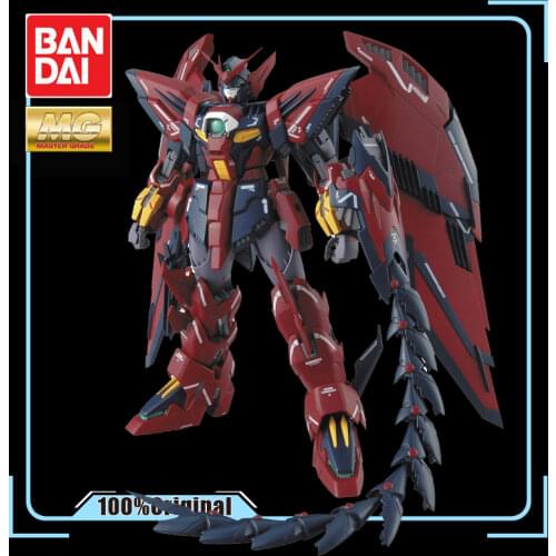 BANDAI MG 1/100 New Mobile Report Gundam Wing OZ-13MS Gundam Epyon EW Action Figure Kids Assembled Toy Gift