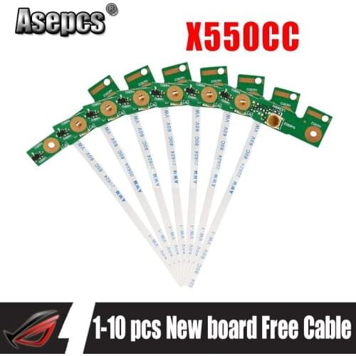 Power Button Board Laptop Switch Board For Asus X550C A550C X550V Y581C X550CC X552C X550VC X550CL X550CA X550VC X550V