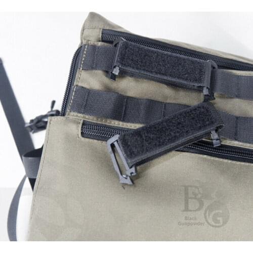 2Pcs Tactical Molle Adapter Strap Buckle Hook Loop Magic Sticker Fixed Holder