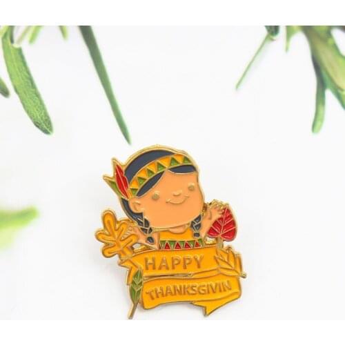 Creative Cartoon Minority Girls Enamel Brooch Fashion Trend Alloy Badge Collar Backpack Accessories Jewelry Gifts for friends