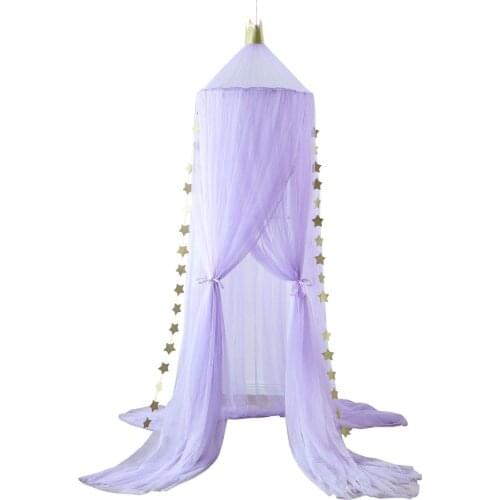 Baby Bed Canopy Mosquito Net Crib Netting Tent Curtains Tent Curtain Bedding Round Dome Tent Room Decor