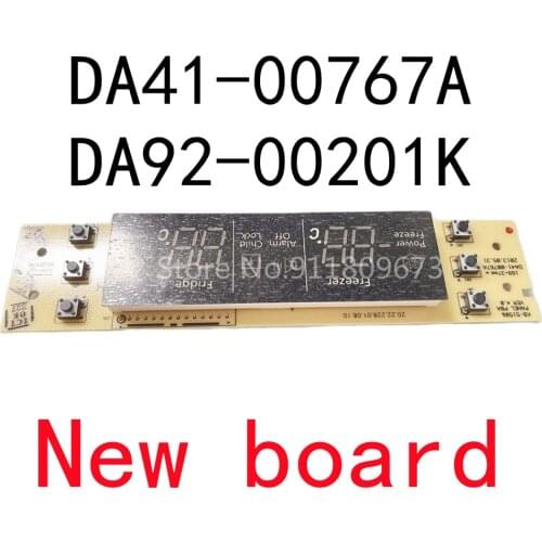 New refrigerator board Computer board DA41-00767A Display panel DA92-00201K board good working