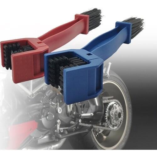 Motorcycle Bike Chain Cleaner Moto Brush Cycling Clean Chain Cleaner For Yamaha MT09 MT10 mt 07 09 10 FZ600 TRX850 FZR400 BT1100
