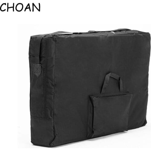 CHOAN Portbable Folding Beauty Massage Bed 600D Oxford Shoulder Bag with Storage Pocket Zipper Special for Portable Tattoo Table