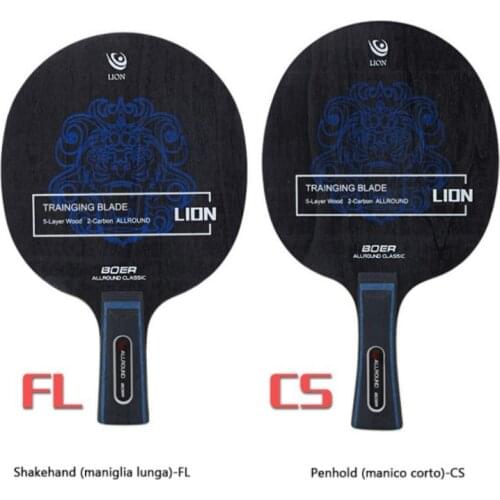 Table tennis racket bottom plate Ping-pong bottom plate Short handle / pen-hold shockproof Blade Paddle Table Tennis racket