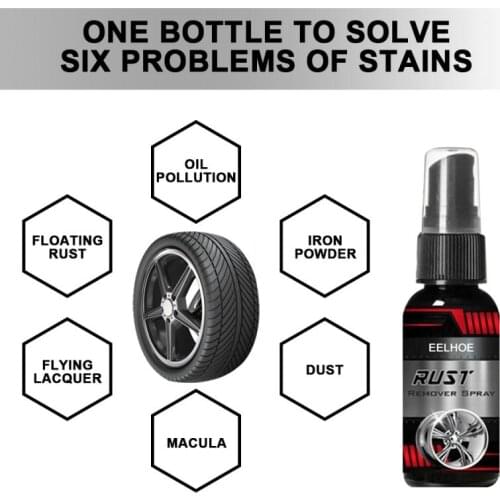 30ml Car Rust Remover Rust Inhibitor Metal Surface Rust Prevention Car Part Rust Removal Derusting Spray Car Maintenance Cleaner