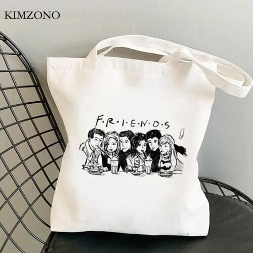 Friend Tv shopping bag bolsa canvas handbag jute bag recycle bag cotton bag reciclaje bolsas ecologicas fabric sac cabas cabas