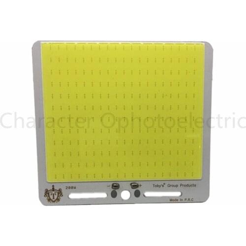 Super Bright 12V 200W Fishing Rod COB LED Light Source Outdoor Camping Lamp Car Lights DC12-14V Pure Cold White 6500K