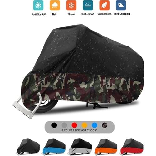 Universal Motorcycle Cover Waterproof Outdoor Rain UV Protection Tent All Season Dustproof Motor Scooter Cover