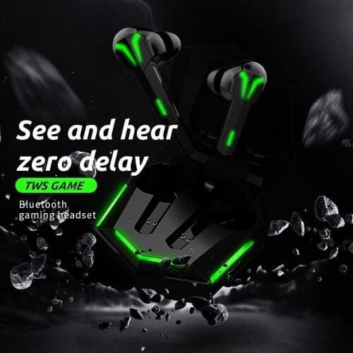See and hear zero delay TWS game music ACC advanced decoding technology 65ms touch control two-channel call voice clearer