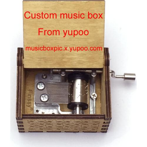 VIP Custom hand music box from our 72 anime movie music themes music fans christmas gift