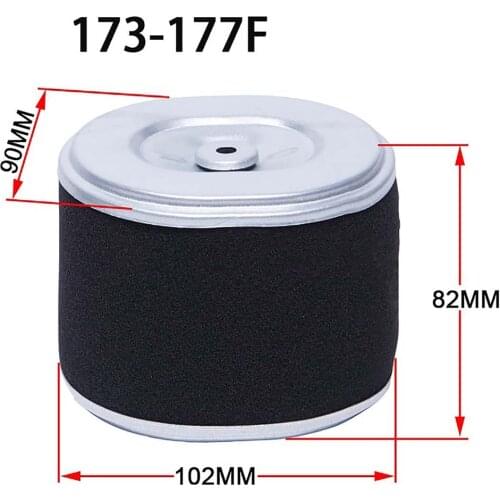 For Gasoline Engine Cutting Machine Accessories 168F-170F 188-192F 173-177F Air Filter