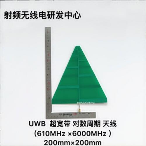 1pc 15w UWB Ultra Wideband / Logarithmic Period / Antenna 610MHZ-6000MHZ