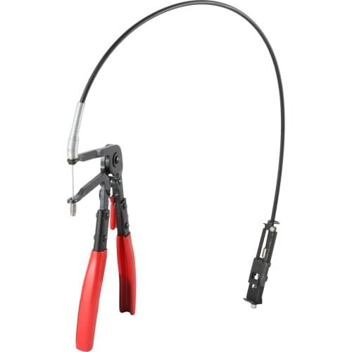 1pcs Auto Vehicle Tools Cable Type Flexible Wire Long Reach Hose Clamp Pliers for Car Repairs Hose Clamp Removal Tool Alicate