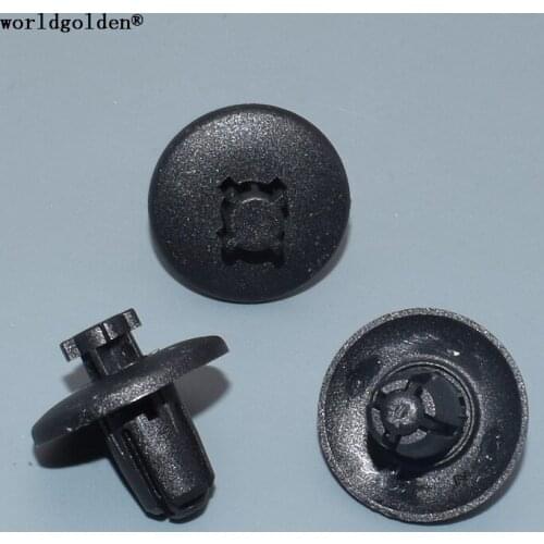 Worldgolden 10pcs auto fasteners Fender Lining Retainer for Peugeot Citroen# 8211.WV (8211WV)