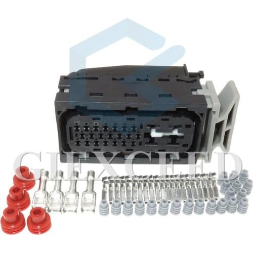 25 Pin 316874-1 Electrical Waterproof Automotive ECU Wire Connector Car Computer Cable Socket